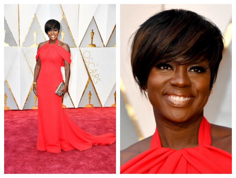 Viola Davis Oscars 2017 Relier Imagen